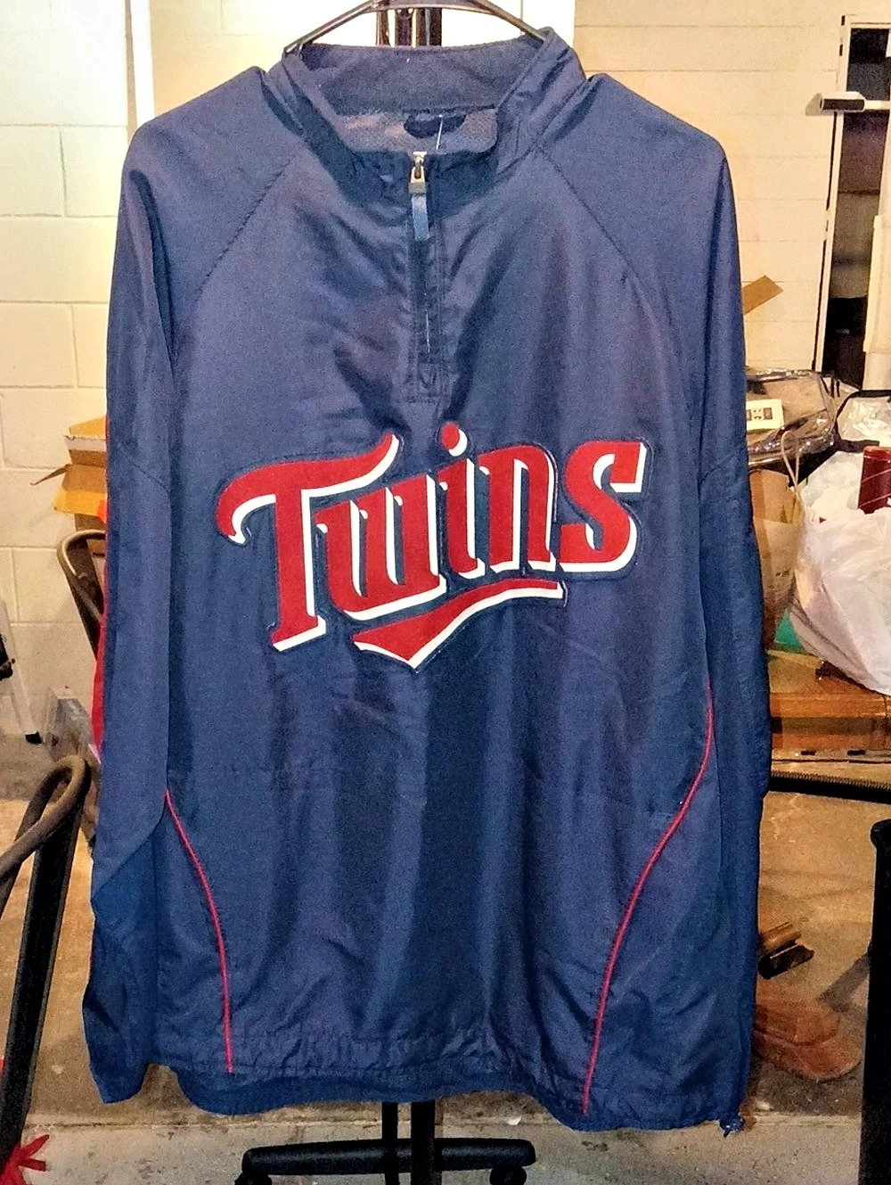 Majestic Minnesota Twins Authentic Collection Performance Apparel Men's Blue &